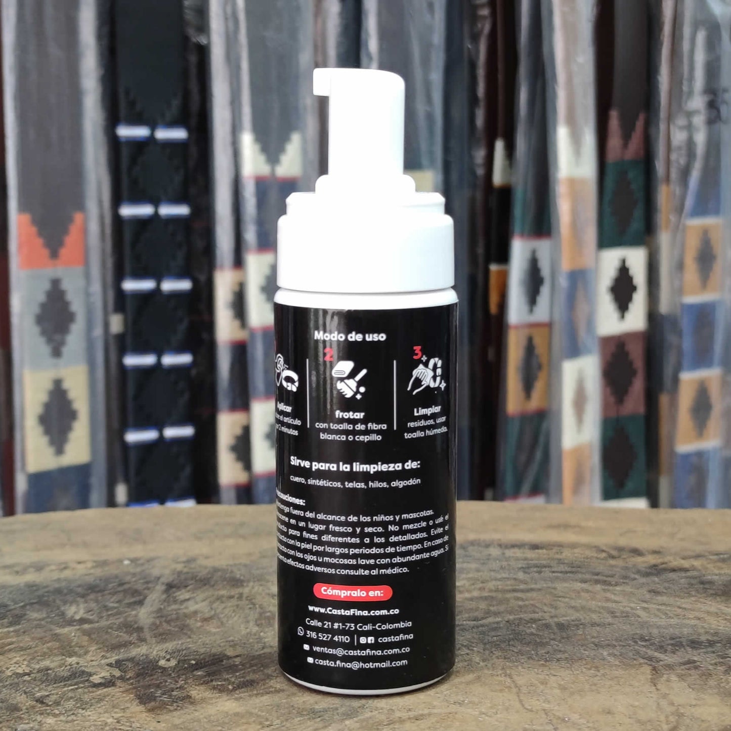 Shampoo para cuero Castafina