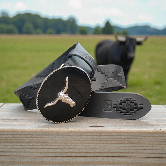 BRAVURA | Cinturón tejido CASTAFINA Chapa (Ref. CH-004)