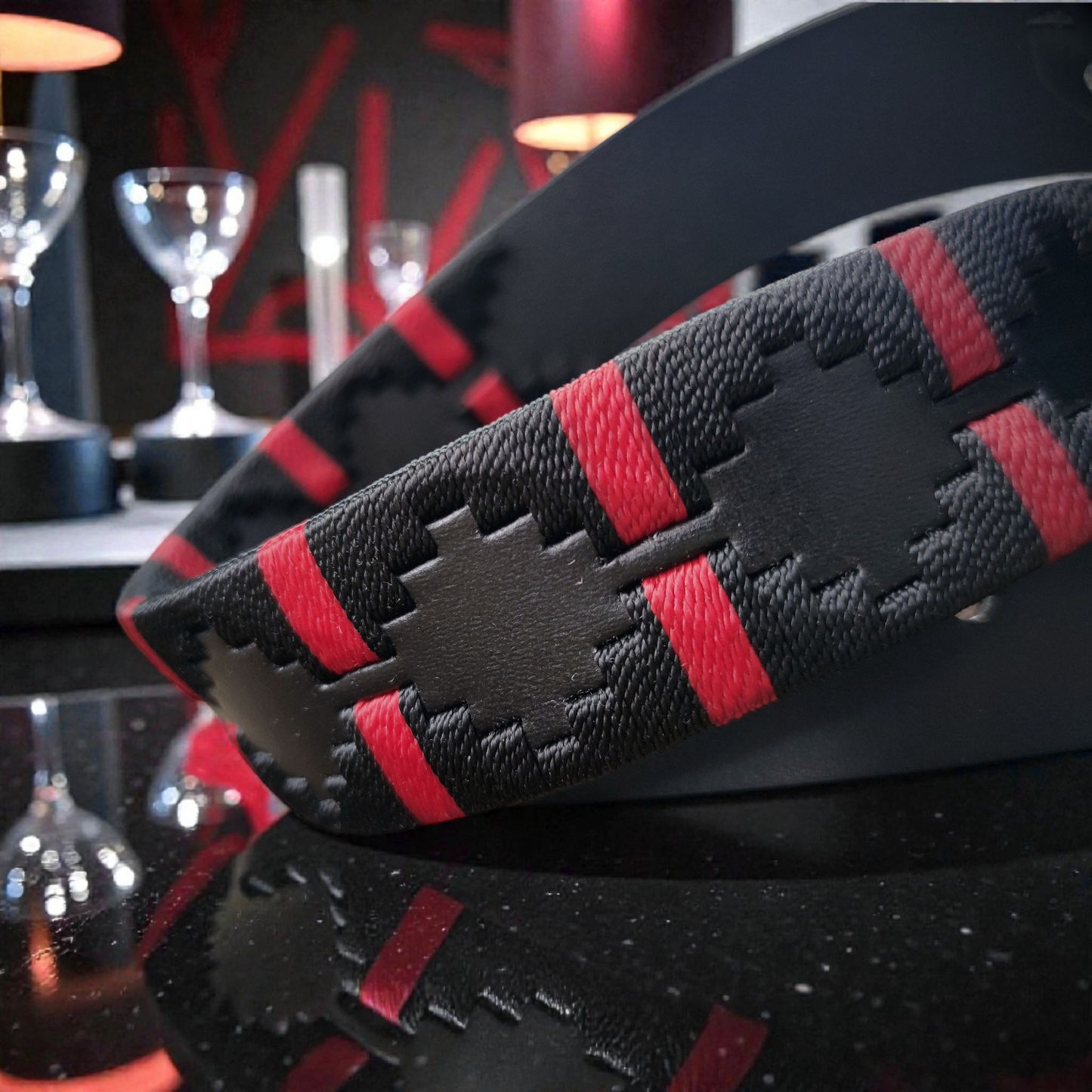 CENTINELA – Cinturón tejido CASTAFINA clásico (Ref. TC-056)