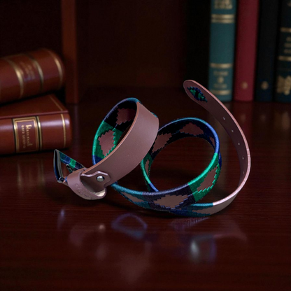 AQUA | Cinturón tejido CASTAFINA clásico (Ref. TC-067)