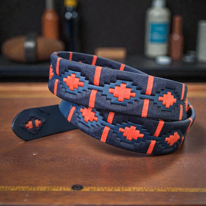 AURA | Cinturón tejido CASTAFINA Platino (Ref. TC-074)