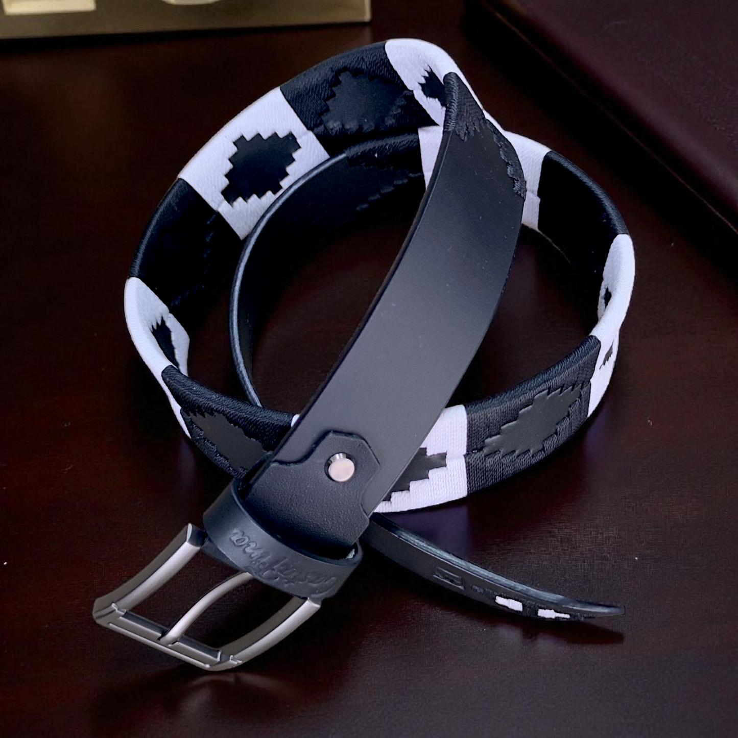 ALFA | Cinturón tejido CASTAFINA clásico (Ref. TC-066)