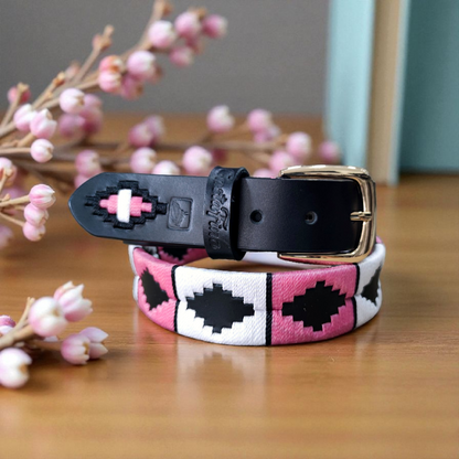 ROSA ÉPICA | Cinturón tejido CASTAFINA clásico dama (Ref. TCD-029)