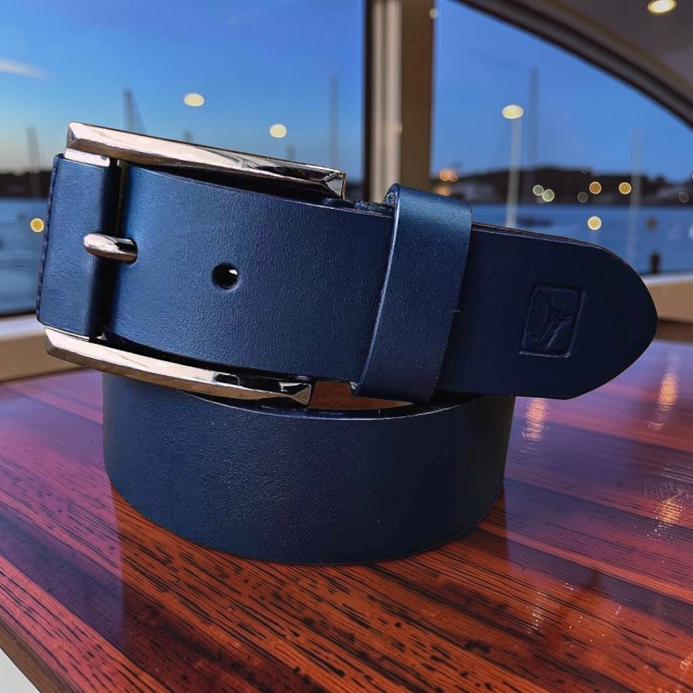 PURO – Cinturón Sport CASTAFINA (Ref. SP-056) Azul