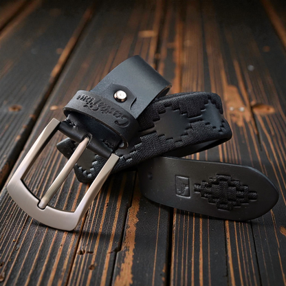 SOMBRA – Cinturón tejido CASTAFINA clásico (Ref. TC-066)