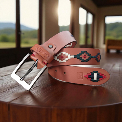 LEGÍTIMO | Cinturón tejido CASTAFINA clásico (Ref. TC-061)