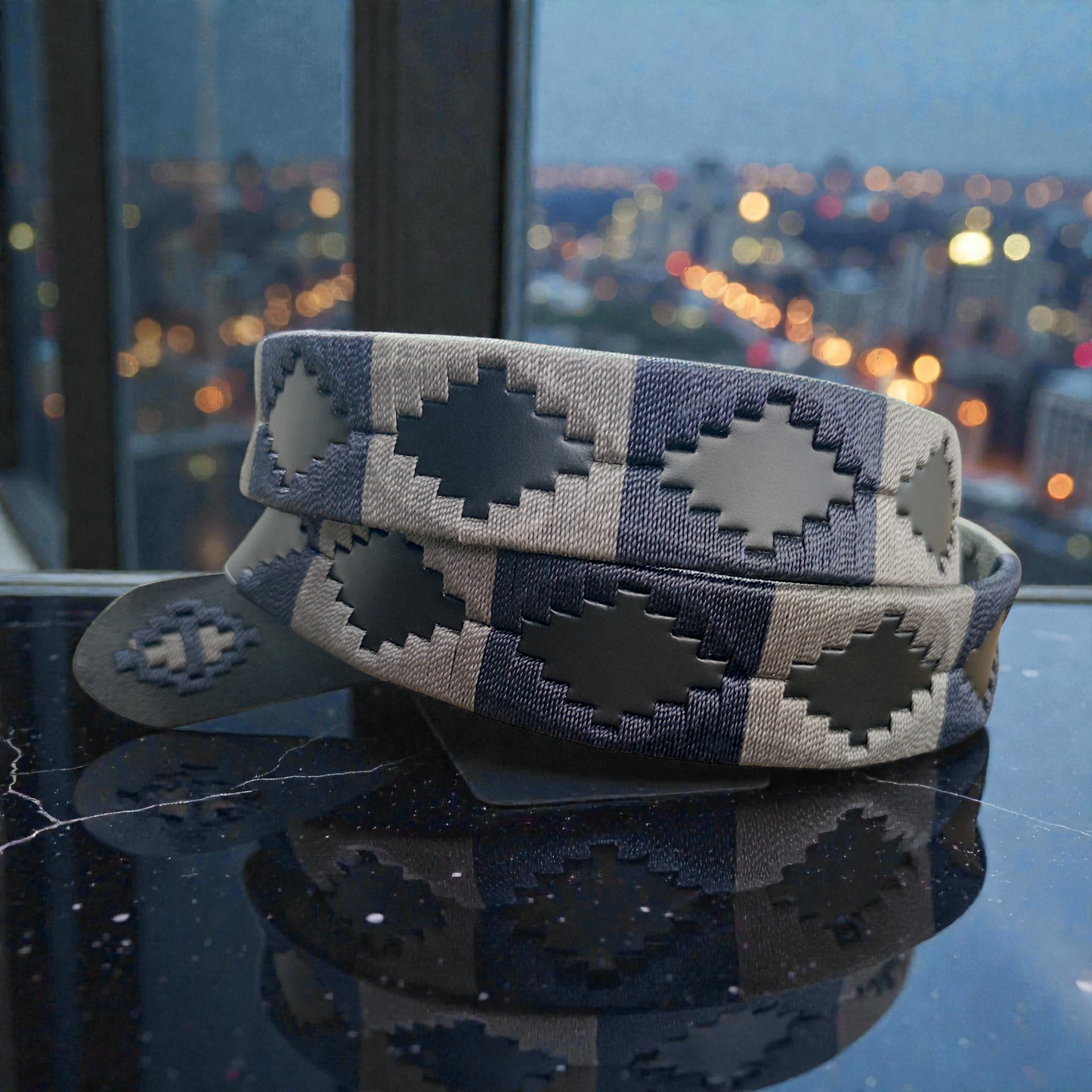 HORIZONTE | Cinturón tejido CASTAFINA clásico (Ref. TC-072)