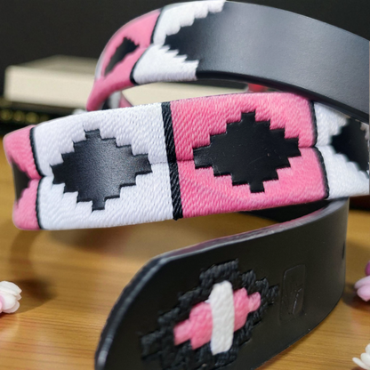 ROSA ÉPICA | Cinturón tejido CASTAFINA clásico dama (Ref. TCD-029)
