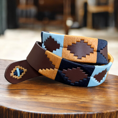 OCASO | Cinturón tejido CASTAFINA clásico (Ref. TC-069)