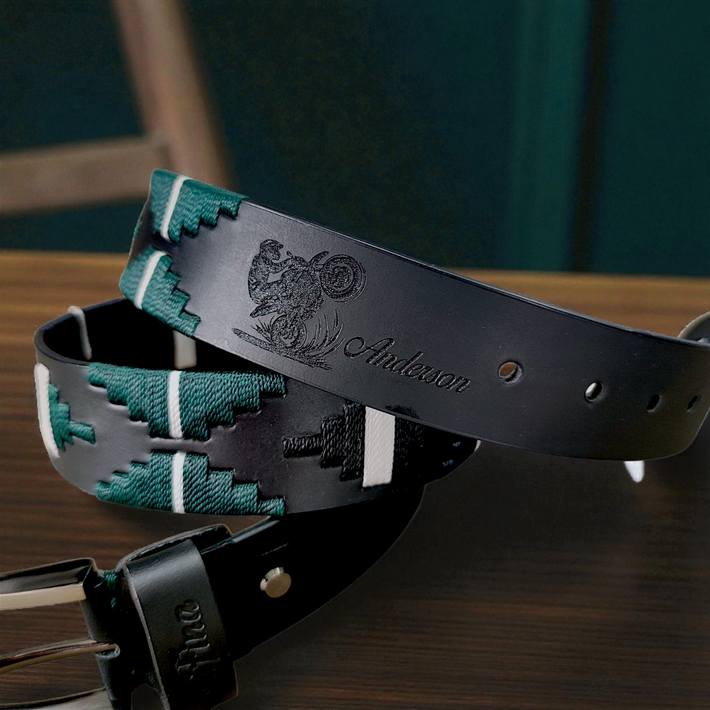 ÓNIX | Cinturón tejido CASTAFINA clásico (Ref. TC-064)