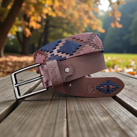 TEMPLE | Cinturón tejido CASTAFINA clásico (Ref. TC-078)