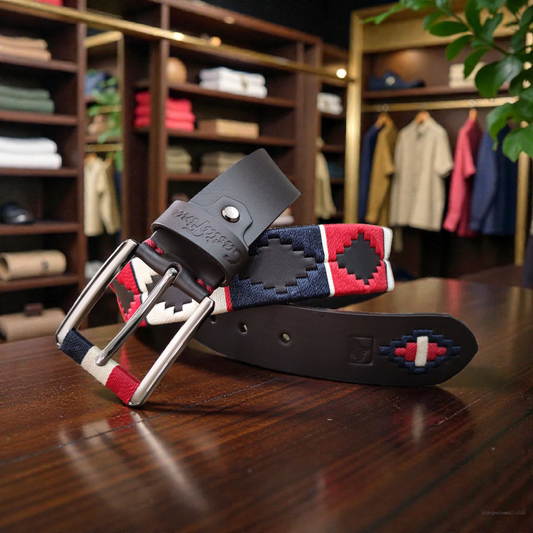 ESTIRPE – Cinturón tejido CASTAFINA clásico (Ref. TC-067)