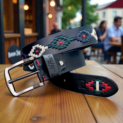 NEXO | Cinturón tejido CASTAFINA Platino (Ref. TP-082)