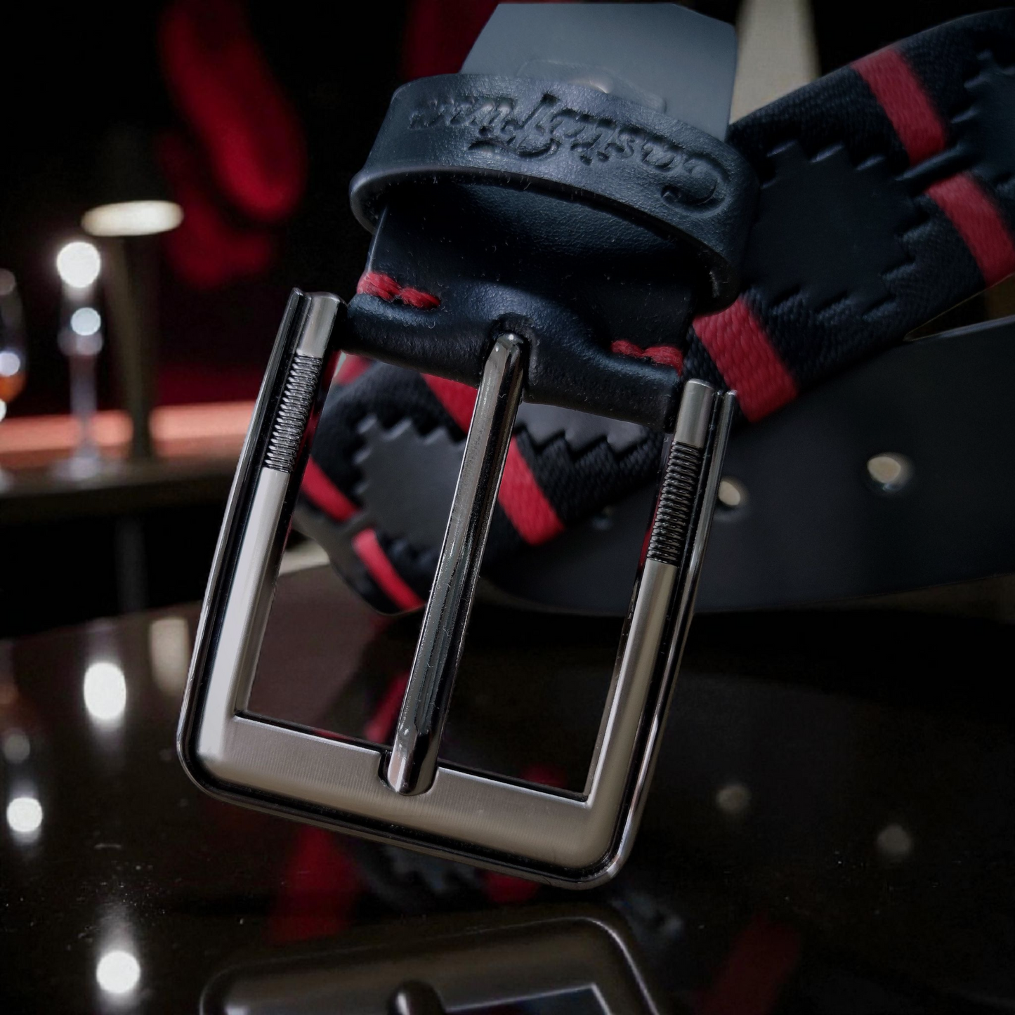 CENTINELA – Cinturón tejido CASTAFINA clásico (Ref. TC-056)