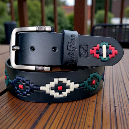 NEXO | Cinturón tejido CASTAFINA Platino (Ref. TP-082)