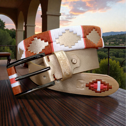 SOLAR | Cinturón tejido CASTAFINA clásico (Ref. TC-087)