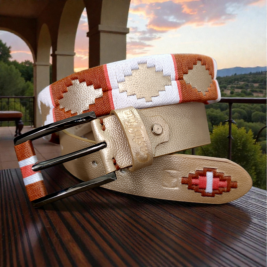 SOLAR | Cinturón tejido CASTAFINA clásico (Ref. TC-087)
