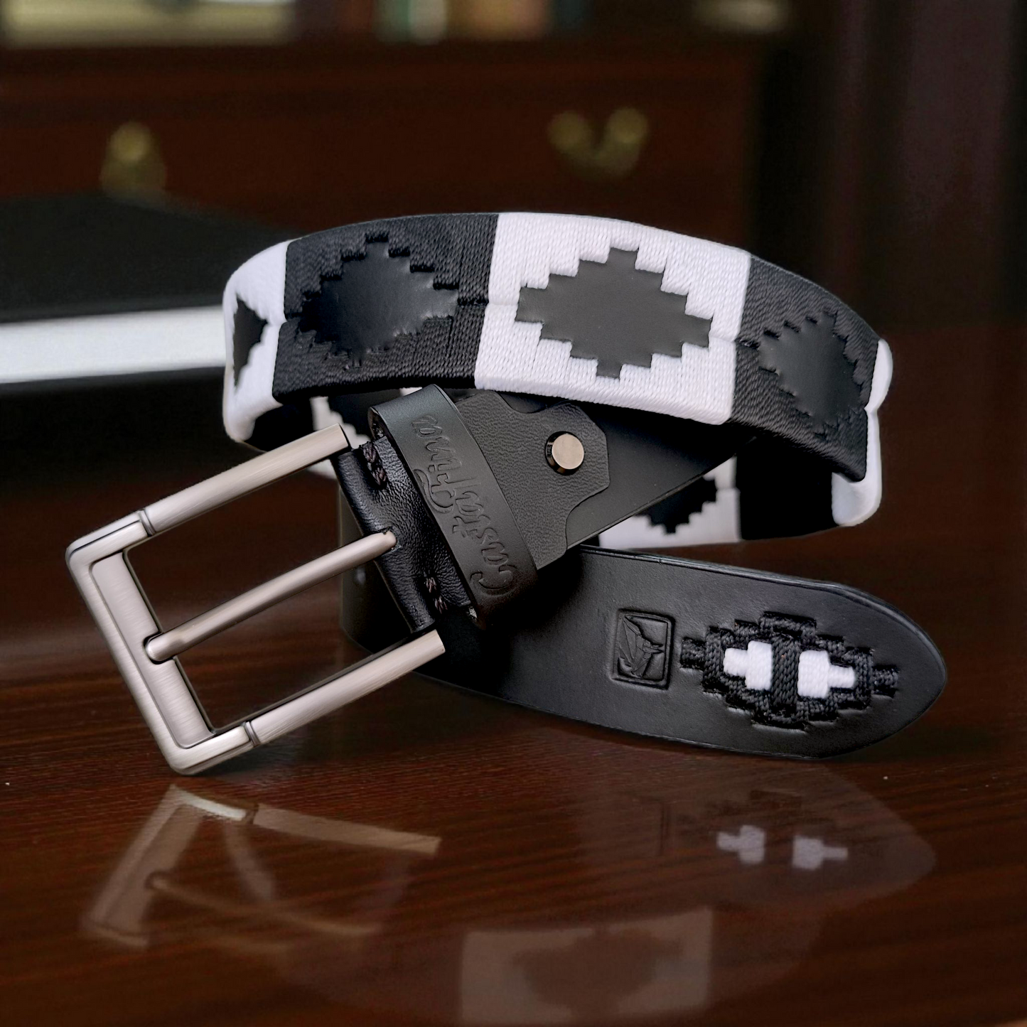 ALFA | Cinturón tejido CASTAFINA clásico (Ref. TC-066)