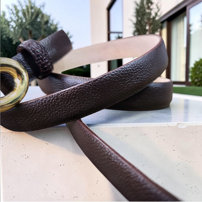 INFINITA – Cinturón CASTAFINA de lujo (Ref. CF-060)