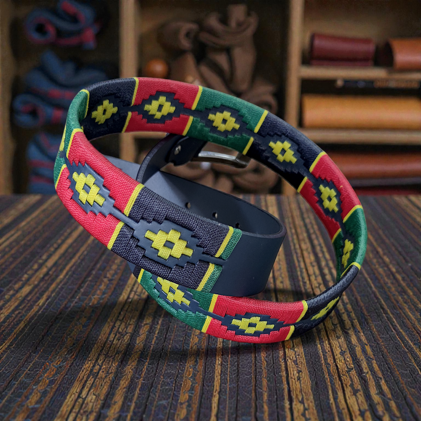 VITAL | Cinturón tejido CASTAFINA Platino (Ref. TP-076)