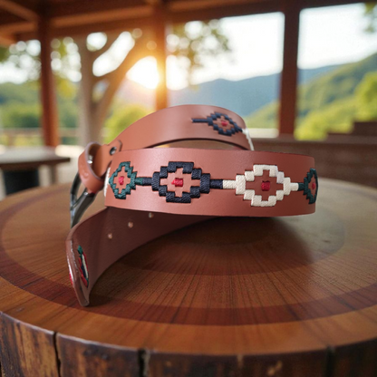 LEGÍTIMO | Cinturón tejido CASTAFINA clásico (Ref. TC-061)