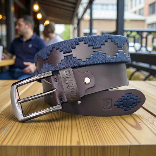 EJE | Cinturón tejido CASTAFINA clásico (Ref. TC-083)