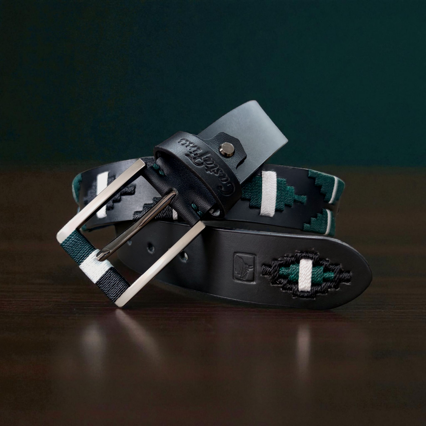 ÓNIX | Cinturón tejido CASTAFINA clásico (Ref. TC-064)