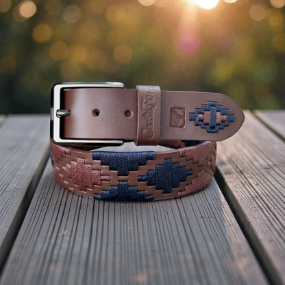 TEMPLE | Cinturón tejido CASTAFINA clásico (Ref. TC-078)