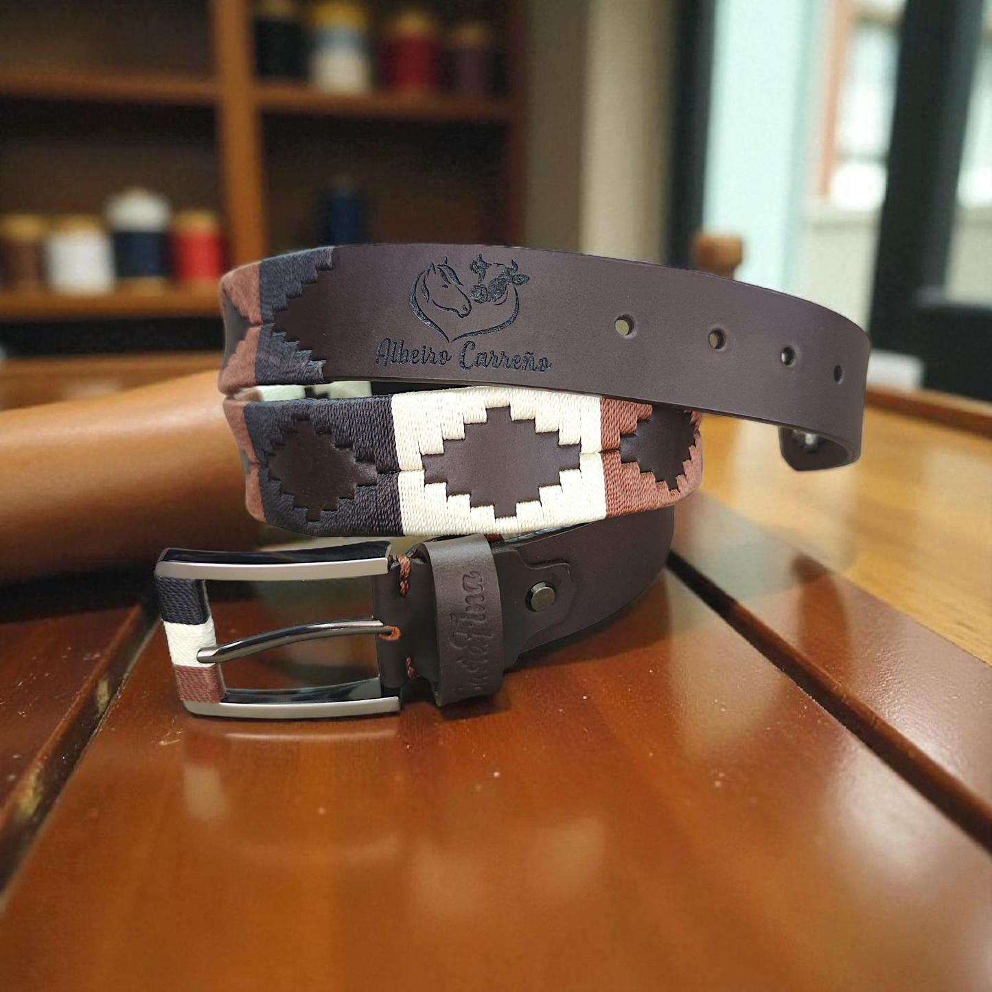 TERRA | Cinturón tejido CASTAFINA clásico (Ref. TC-065)