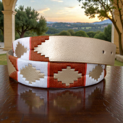 SOLAR | Cinturón tejido CASTAFINA clásico (Ref. TC-087)