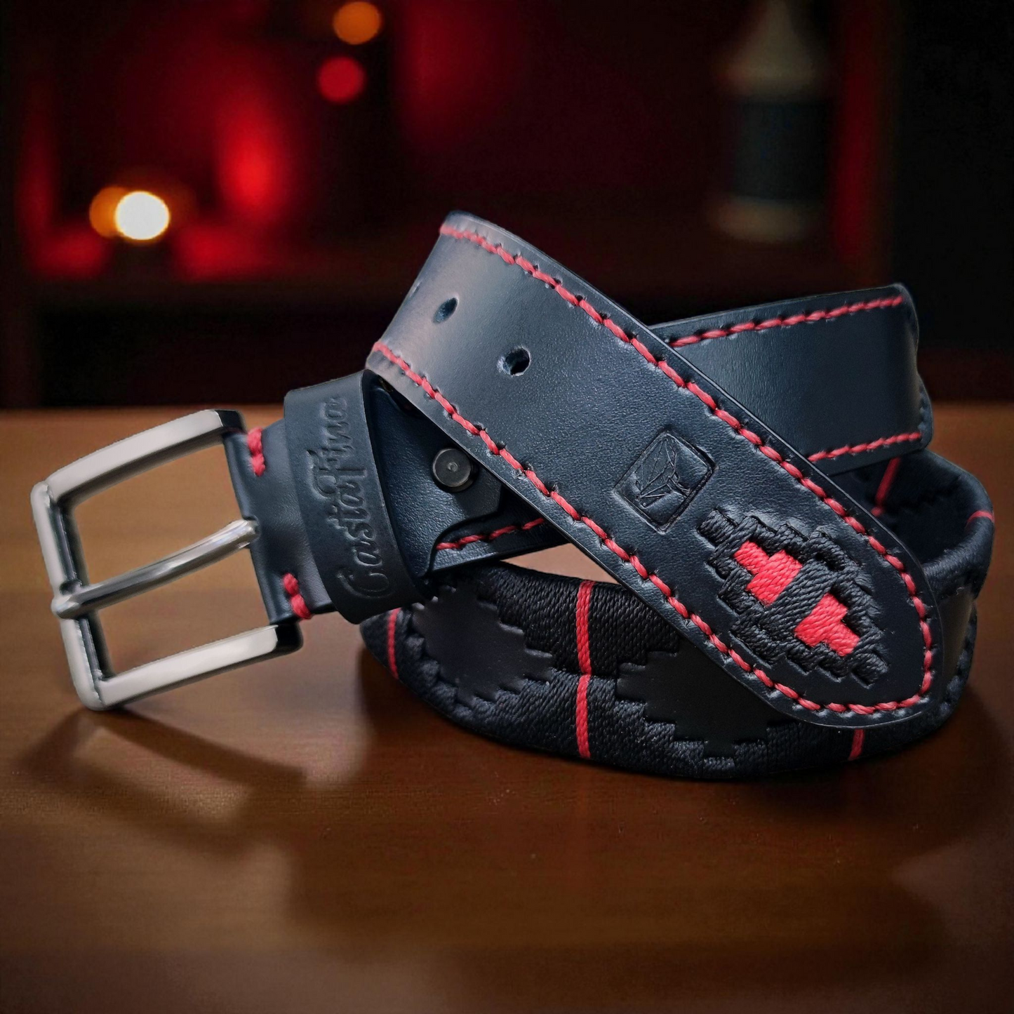 TORO – Cinturón tejido CASTAFINA clásico (Ref. TC-058)