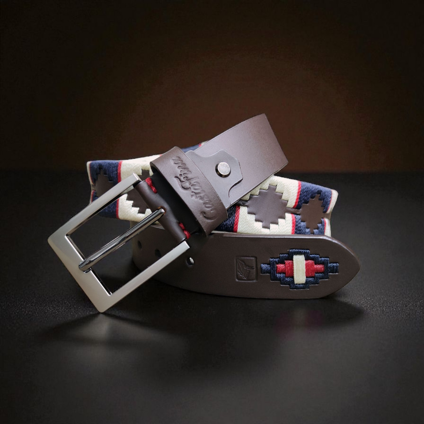 VIGOR – Cinturón tejido CASTAFINA clásico (Ref. TC-026)