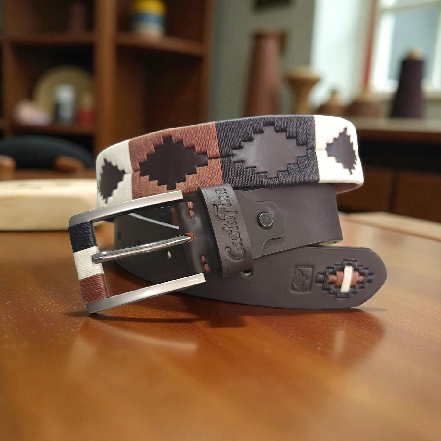 TERRA | Cinturón tejido CASTAFINA clásico (Ref. TC-065)