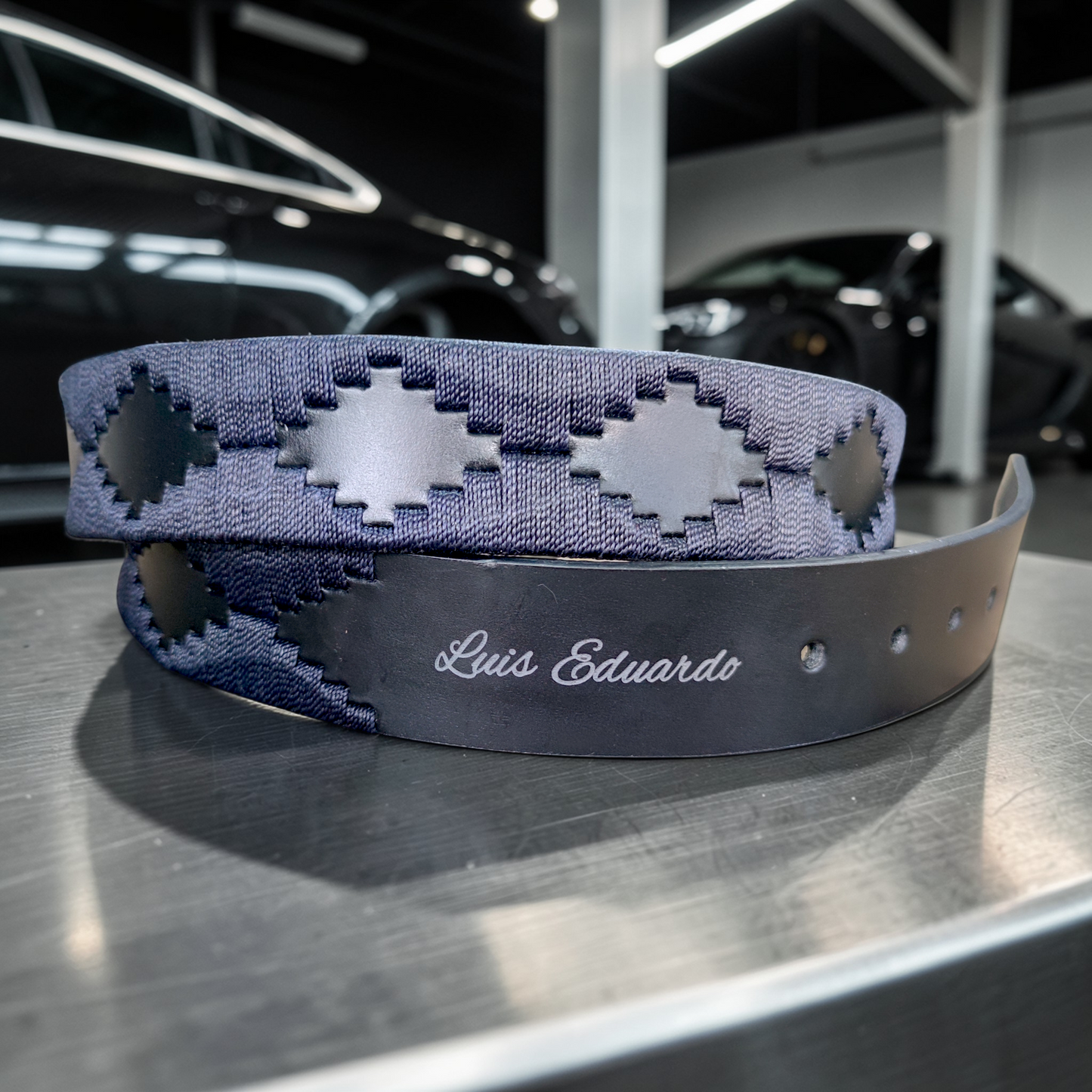 TRONO | Cinturón tejido CASTAFINA clásico (Ref. TC-088)