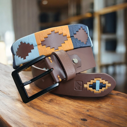 OCASO | Cinturón tejido CASTAFINA clásico (Ref. TC-069)