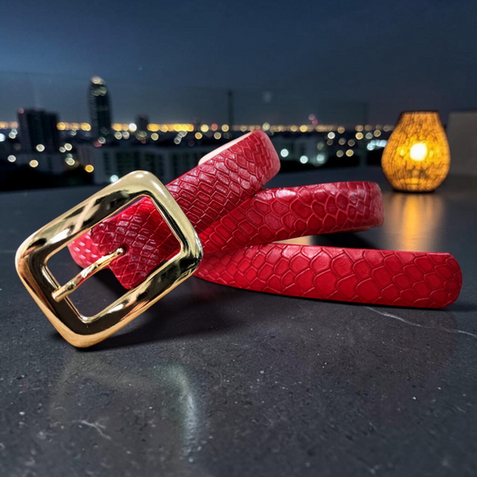 FIERA – Cinturón CASTAFINA de lujo (Ref. TC-003)
