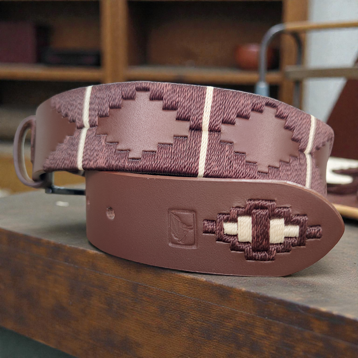 ROBLE | Cinturón tejido CASTAFINA clásico (Ref. TC-071)