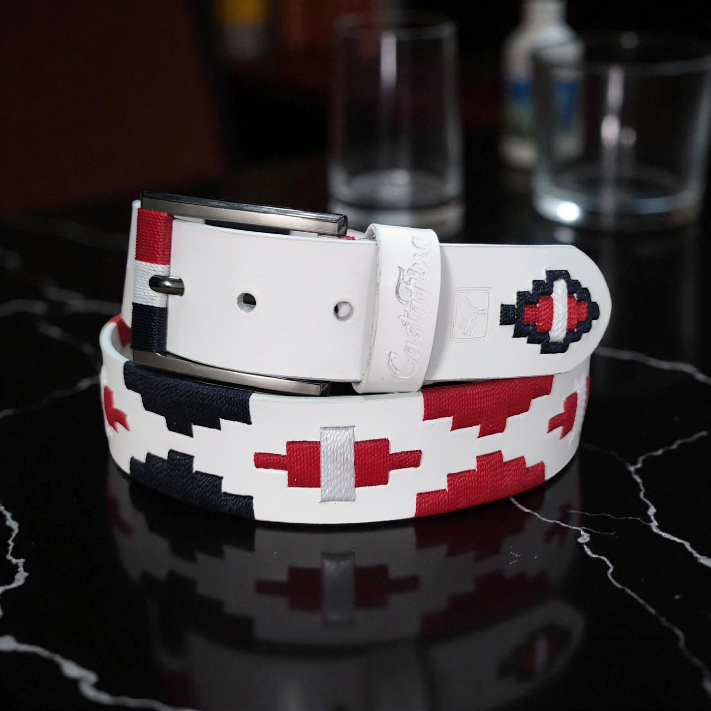 ALBOR – Cinturón tejido CASTAFINA clásico (Ref. TC-118)