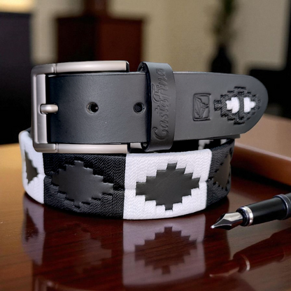 ALFA | Cinturón tejido CASTAFINA clásico (Ref. TC-066)