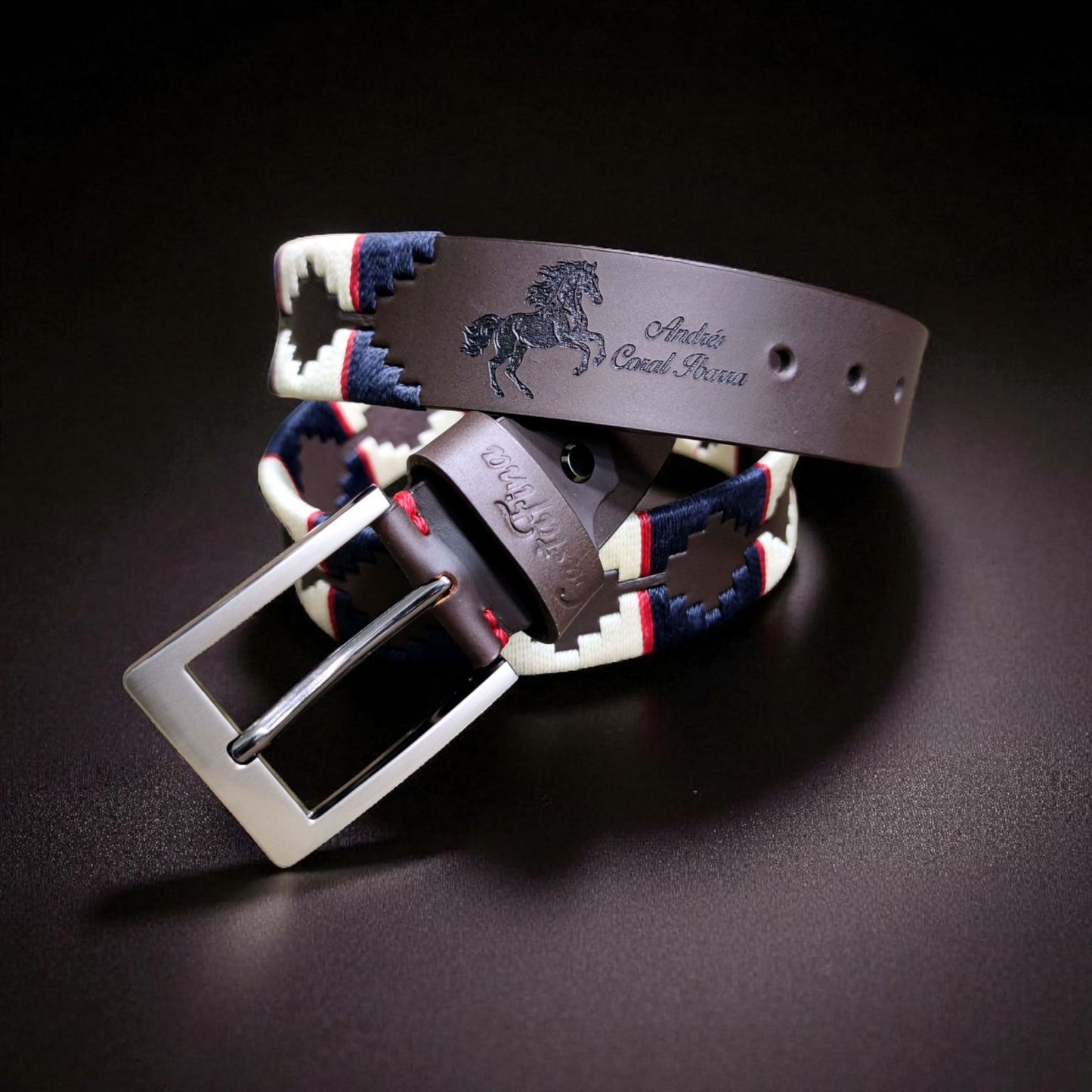 VIGOR – Cinturón tejido CASTAFINA clásico (Ref. TC-026)