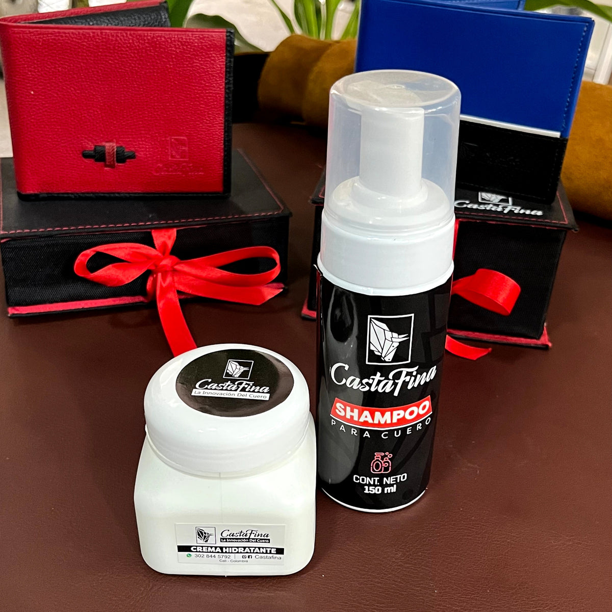 Kit de limpieza para cuero