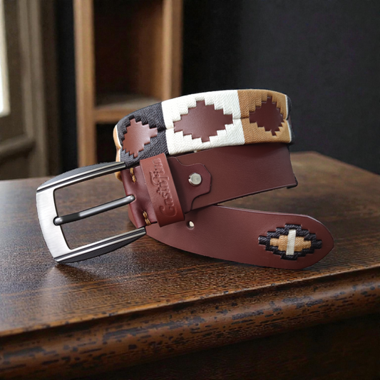 TRIBUTO – Cinturón tejido CASTAFINA clásico (Ref. TC-016)